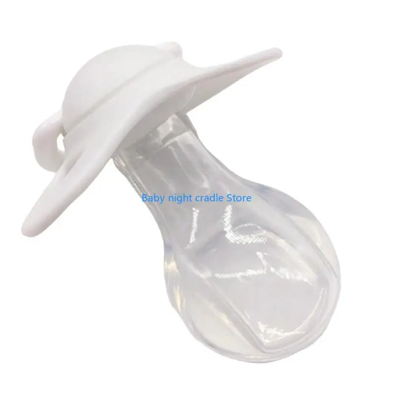 J2FF لينة سيليكون الكبار مصاصة واقعية الحلمة تصميم مهديء الكبار لعبة مهدئة لإدارة التوتر والقلق #4