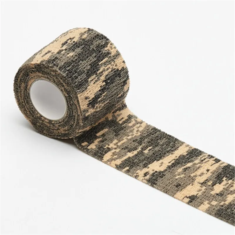 Non-Woven Retractable Bicycle Camouflage Tape Protective Sticker Scratch-Resistant Mountain Bike Frame Front Fork Protective