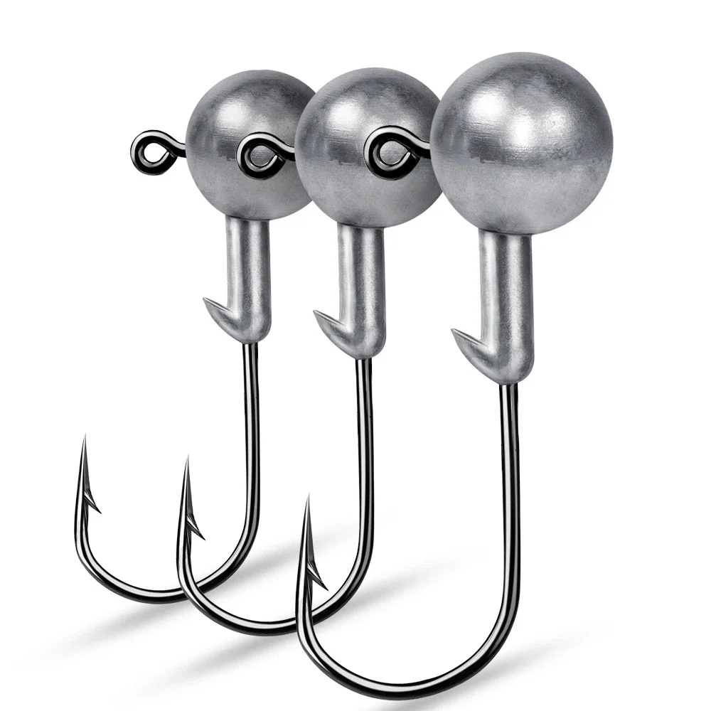 

5PCS 1g 2g 3.5g 5g 7g 10g 12g Crank Jig Hook Fishing Hook Jig Lure Hard Bait Soft Worm Fishhook Jig Hook Fishing