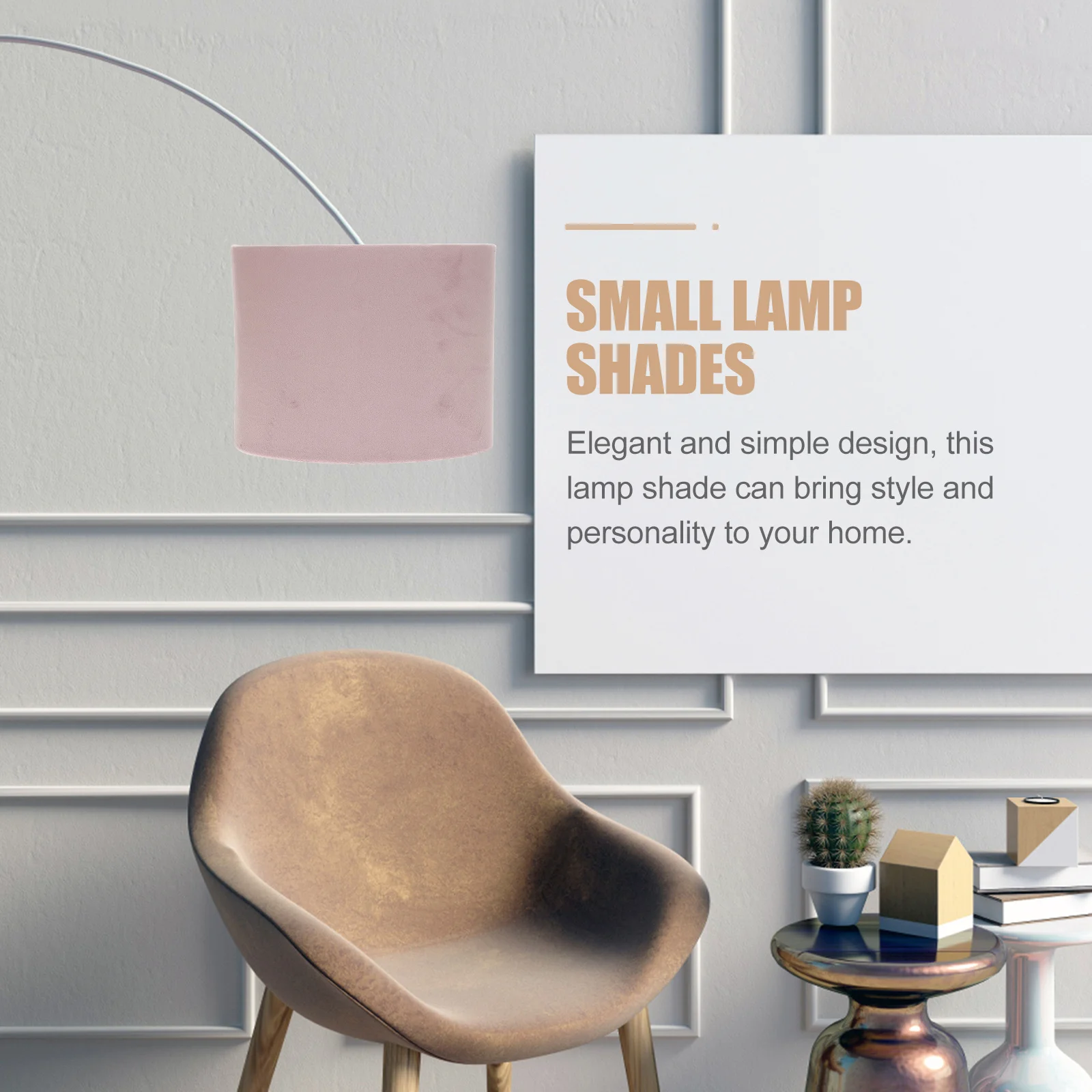 

Stylish Lamp Shade Cover for Desk Lamp Bedside Light E27 Socket Cloth Indoor Lampshade Home Hotel Decoration