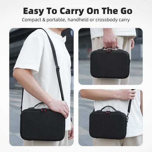 Imagen 2 del producto BRDRC Estuche de transporte para DJI OSMO Action 6 Accesorios Estuche de almacenamiento protector Cámara Bolsa de viaje portátil Grande
