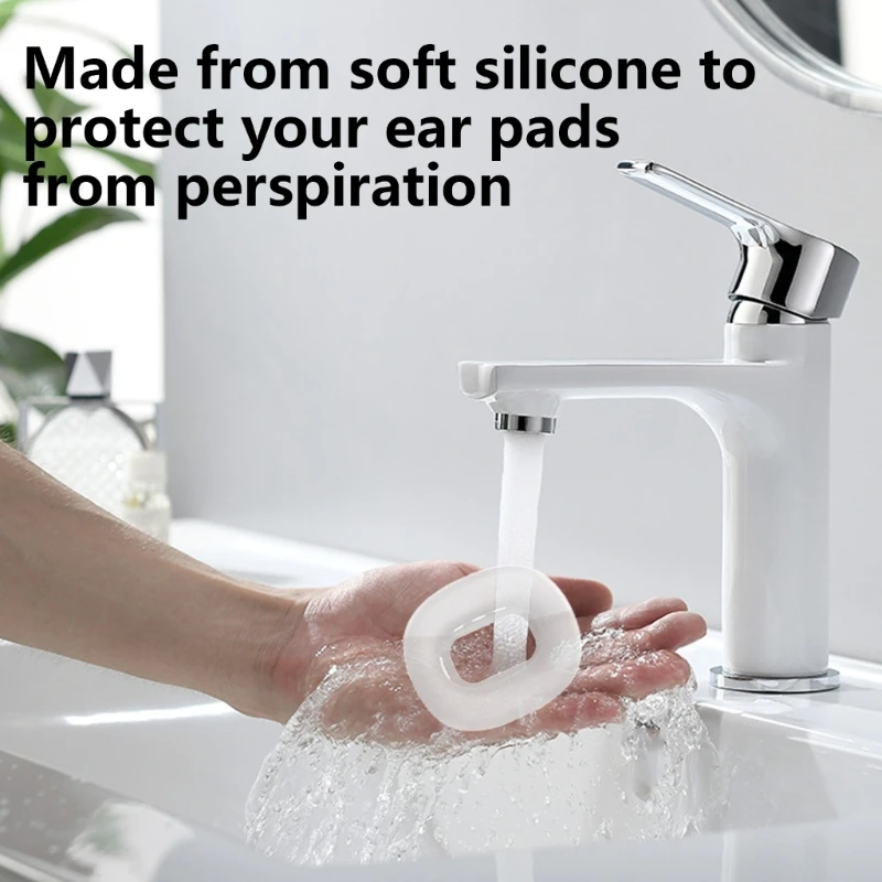 R91A 1 Cặp Miếng đệm nghe bằng silicon Miếng đệm nghe cho nghe AirPodsMax, Truy cập nghe