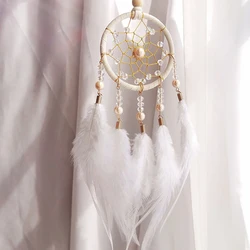 Dream Catcher Room Decor Feather Weaving Catching Up The Dream Angle Dreamcatcher Wind Chimes Indian Style Religious Mascot