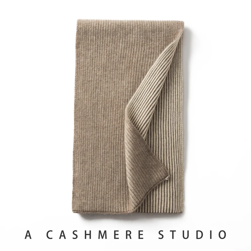 

Высокое качество, 100% чистый кашемир, унисекс, модный, теплый и морозостойкий, уличный, повседневный, женский полосатый шарф, шаль, 3 цвета