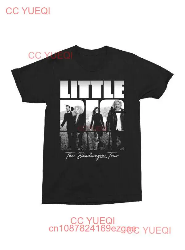 Классическая черная футболка унисекс The Bandwagon Tour Little Big Town, модель CC1801