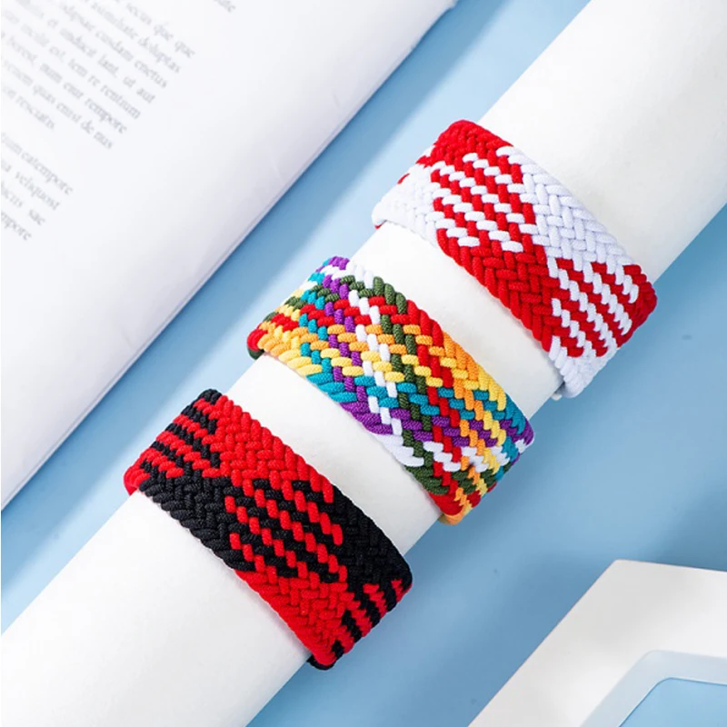 Braided SOLO LOOP for samsung Galaxy watch 8 strap 40/44mm Accessories Nylon bracelet correa galaxy watch 8 classic band 46mm image 2