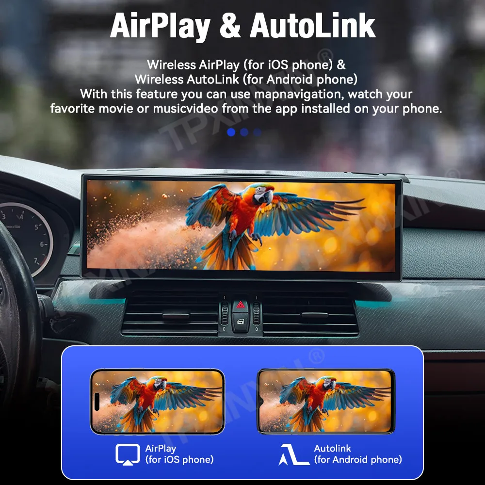 Linux 14.9 Inch Screen For BMW 5 Series E60 E61 2003-2010 Car Radio Multimedia Player Navigation GPS Stereo Android Auto Carplay view 4