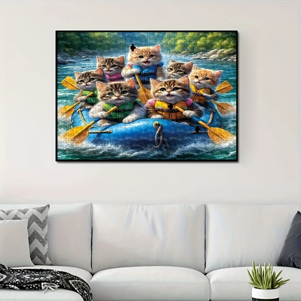 500/1000ピース 高品質 大人向けパズル |   ストレスを軽減する楽しい家族向けゲーム、誕生日、クリスマス、ハロウィーン、ギフトに最適です。