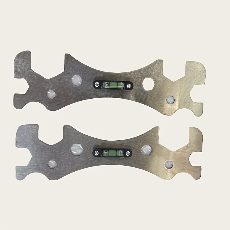 Special Wrench Tools with Level Shower Faucet Installation Bathroom Multifunctional Level Wrench Ruler Distance Measuring Tool