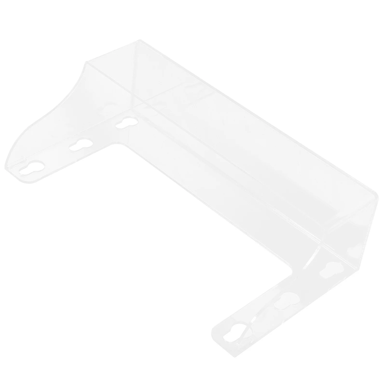 1 قطعة رف المشروبات بالشفط رف تخزين الثلاجة إطار عرض أكريليك شفاف منظم الثلاجة رف الثلاجة #3