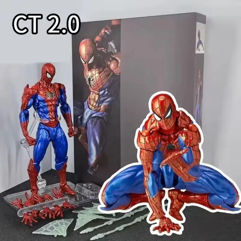 

Новые игрушки Ct, фигурка Человека-паука 2,0, удивительный Ямагучи, Человек-паук, агент Venom Mafex, аниме, экшн-фигурка, индивидуальные подарки, игрушки