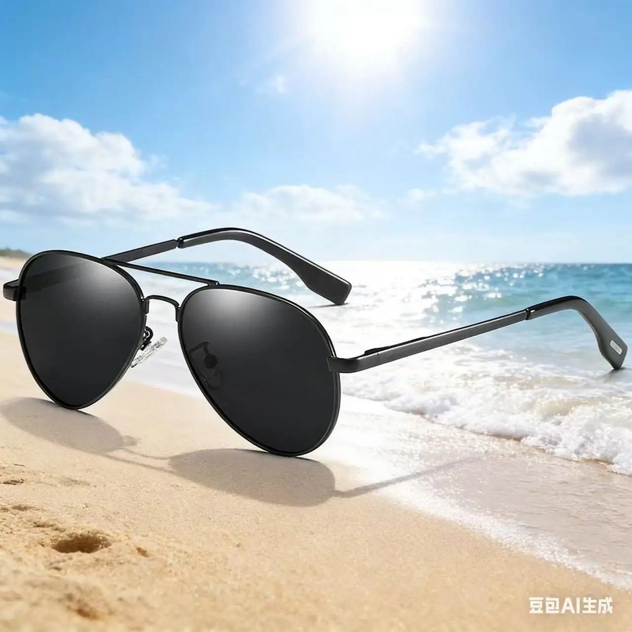 نظارات شمسية للجنسين بإطار صغي - مراجعة Sunglasses Aviator Polarized وسعره