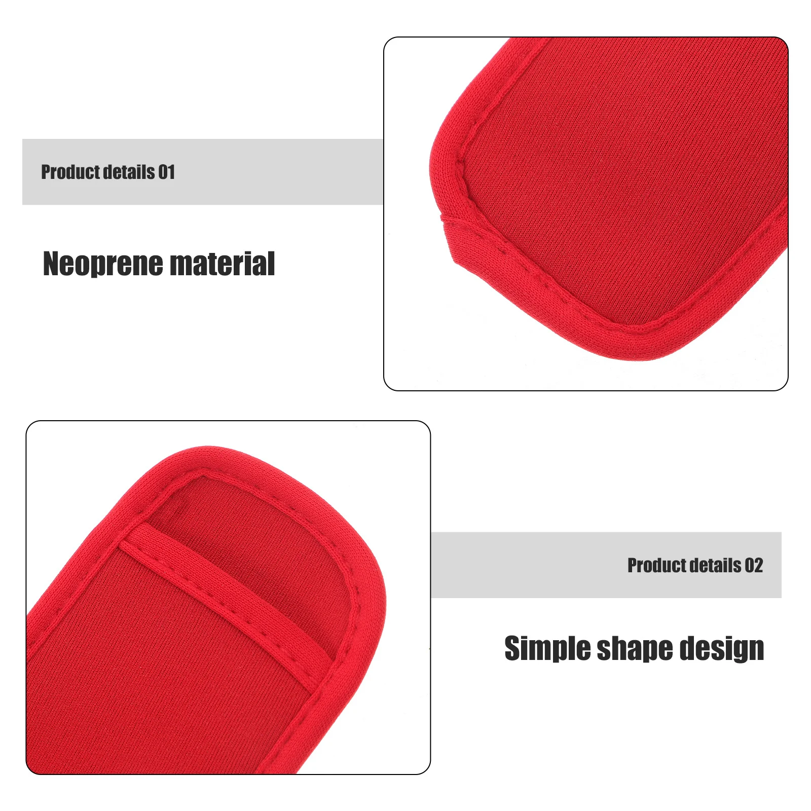 

8Pcs Ice Pops Sleeves Reusable Holders Neoprene Insulated Protective Covers Portable Ice Stick Bags for Outdoor Use