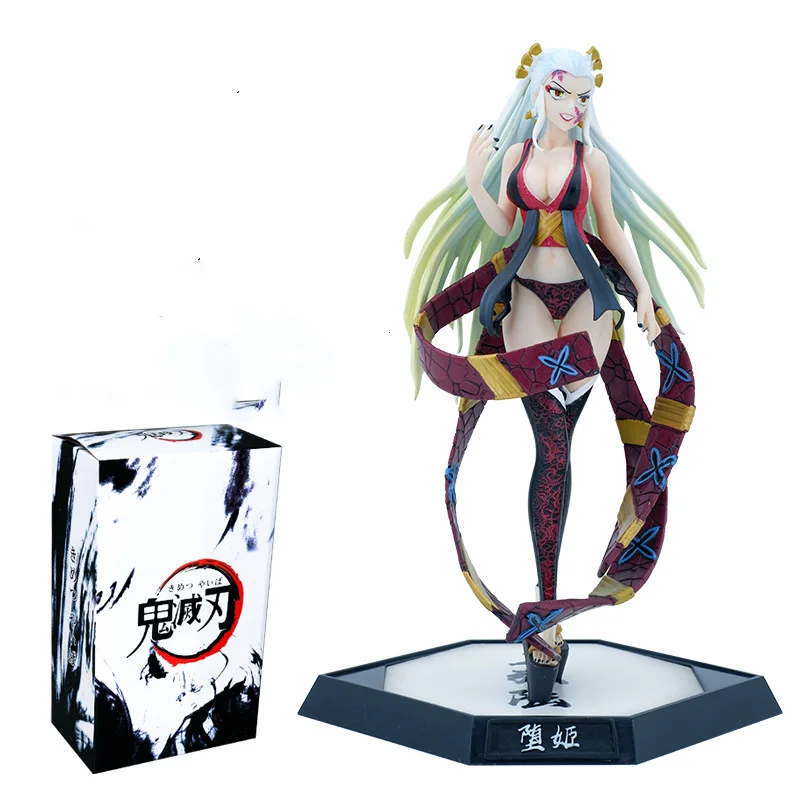 28CM Anime Demon Slayer Daki Standing posture Action Figures PVC Model Desktop Decoration Collectible Toys Doll Gifts