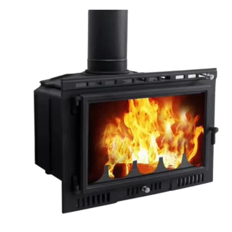 

High Quality Heating Real Fire Cast Iron Fireplace Wood Burning Indoor Stove