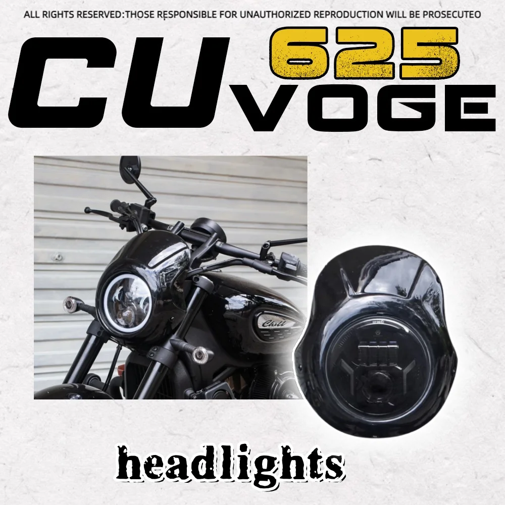 

Для VOGE CU625 крышка фары Voge cu625 voge 625cu фара в сборе светодиодная фара передняя лампа