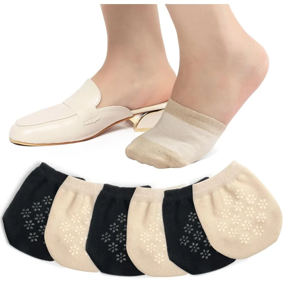 

Seamless nonslip hidden toe covers for women designed for mules and closedtoe footwear ideal for daily wear travel and office s