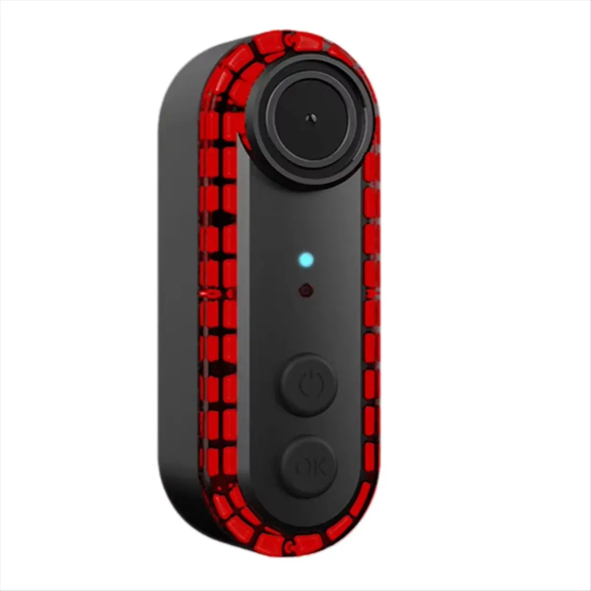 

Bike Tail Light with Recorder Camera 1080P HD 150 Degree Viewing Phone Interconnection Water Proof Rear View Camera [T34-2026]