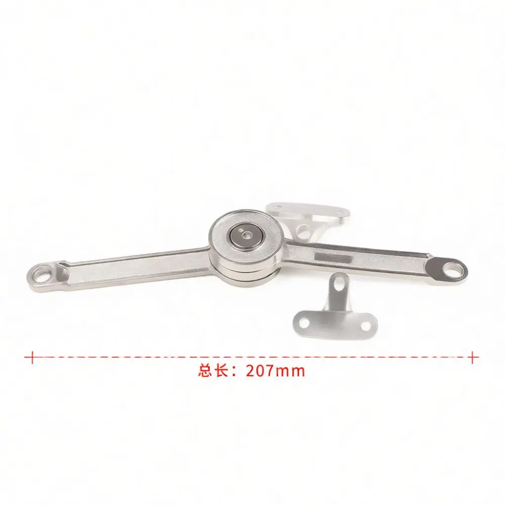 Glass Narrow Frame Door Hydraulic Support Rod Cabinet Furniture Hardware Free Stop Buffer Folding Lift Gas Strut