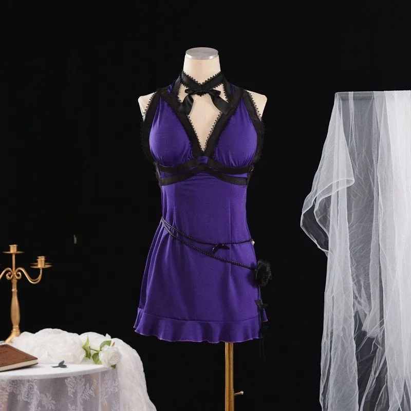 

Tifa Lockhart Cosplay Costume FF7 Final Fantasy VII Cosplay Performance Costume Helloween Christmas Anime Animation Suit