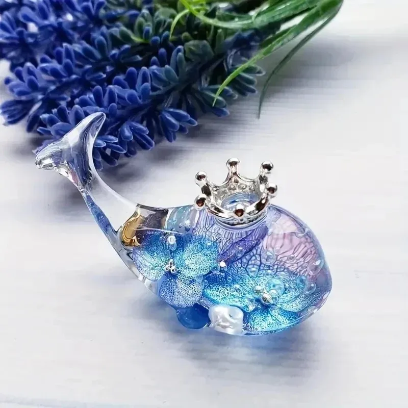 2-pack crystal silicone marine animal mold epoxy resin whale shape mould for crafts