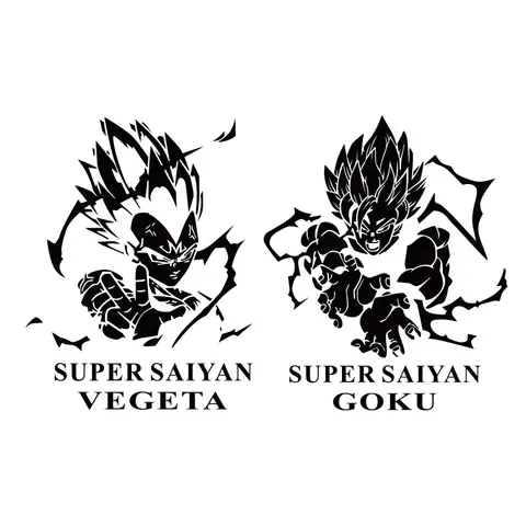 50/100 st Anime Dragon Ball Klistermärken för Barn DIY Graffiti Skateboard Laptop Vattenflaska Motorcykel Tecknad Leksak Dekaler Klistermärke 8 best sales Drakboll bilklistermärke - №4
