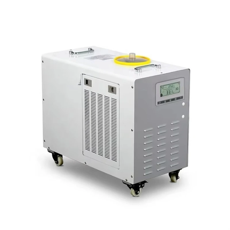 

Portable Glycol Chiller with Pump and PLC Capacities Range From 100L to 5000L