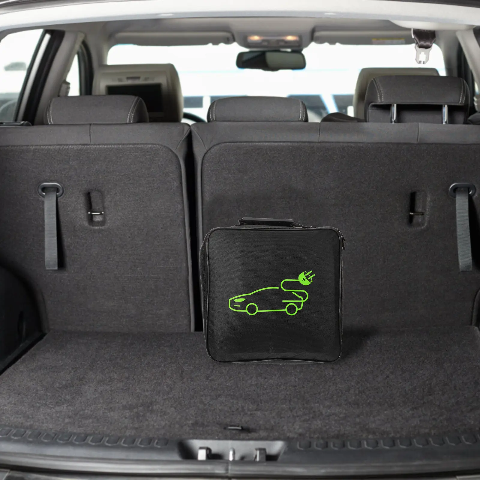 

Ev Charger Storage Bag Compact Lightweight Design Spacious Interior for Electric Car Charging Equipment Car Travel Organizer