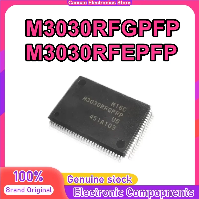 

M3030RFEPFP M3030RFGPFP M3030RF6PFP M3030RFCFGP QFP-100 IC chipset New in stock