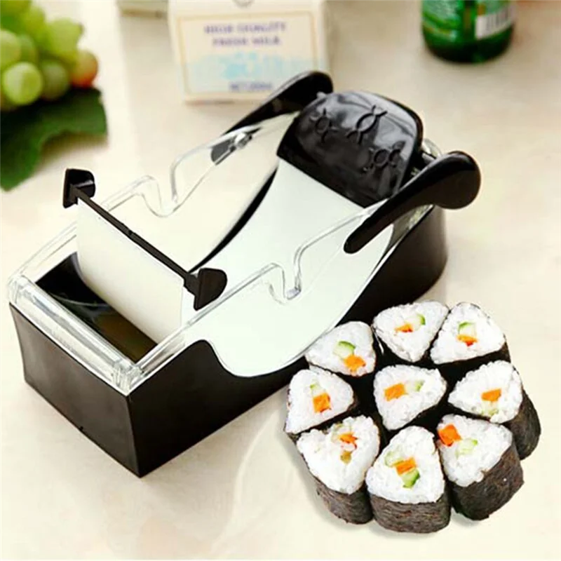ABKP-Sushi DIY Tools Seaweed Wrapped Roll Kitchen Workers Japanese Drum Making Sushi Kitchen Tool