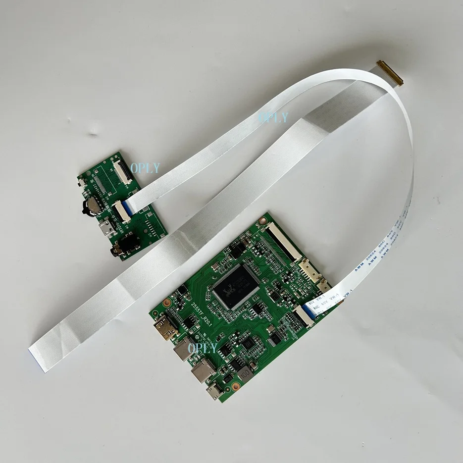 

For LP133WF4 LP133WF4-SPA1 13.3" 1920x1080 Controllor board 2 TYPE C Mini HDMI-compatible EDP LED panel screen kit DIY