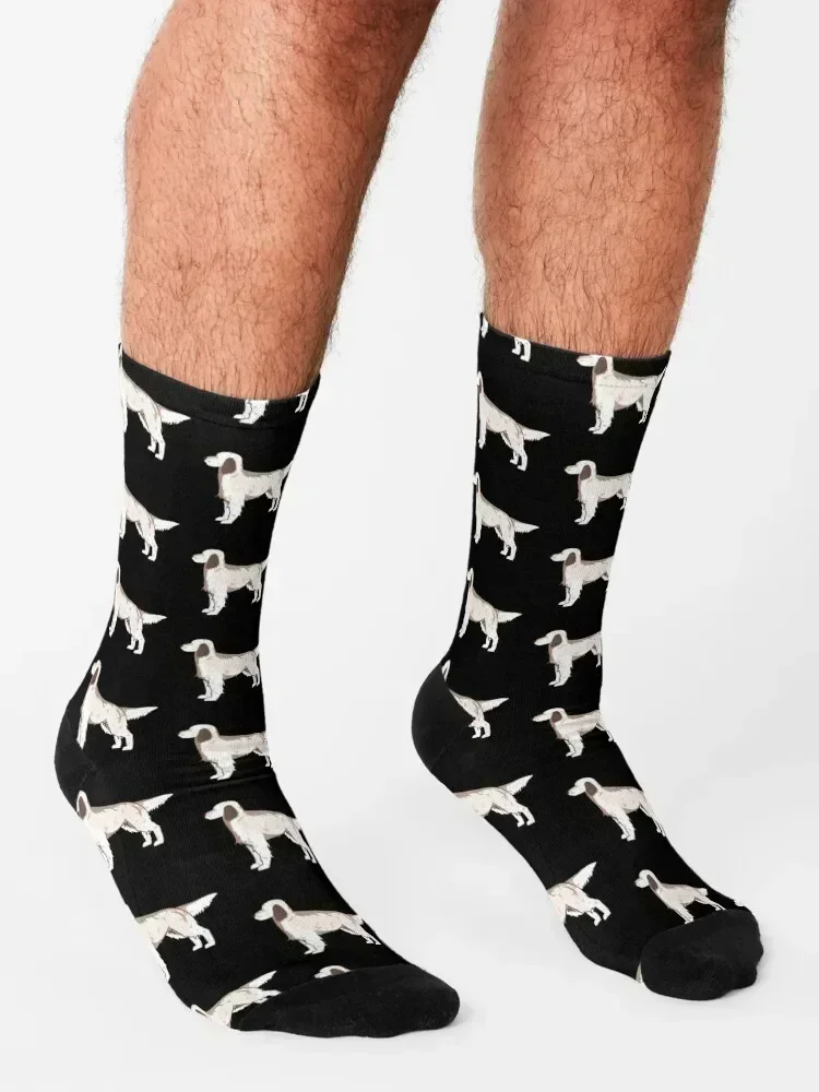 Large English Setter Socks Argentina funny gift Non-slip loose Socks Man Women's