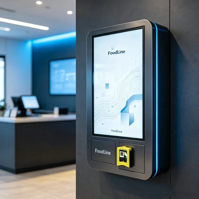 32 Inch Touch Screen SDK Enabled Self-service Customize Identity 18 Age Verification Wall Mounted Vending Machine Cloud-Based