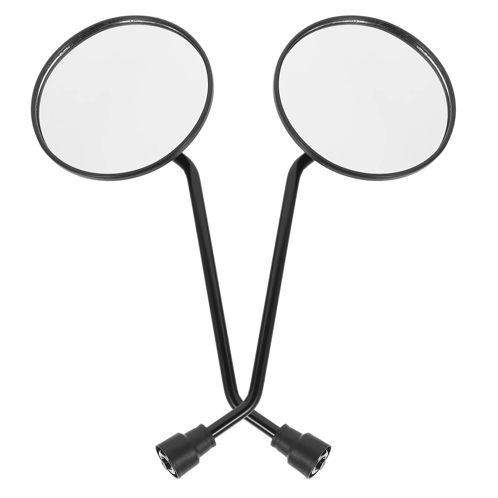 

2Pcs Motorcycle Mirrors Accessories Electric Scooter Adjustable Handlebar Rear View Mirror Wide Angle Clear Vision