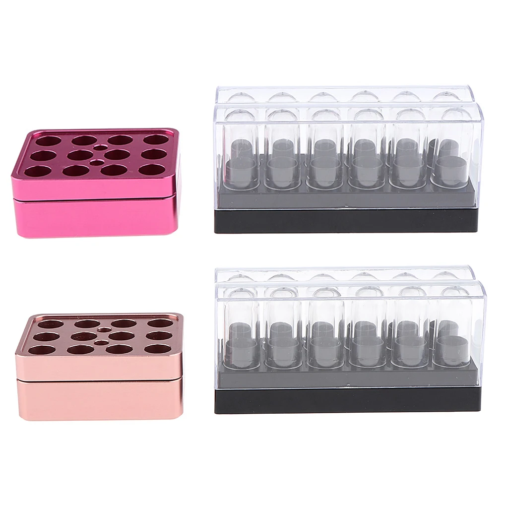 1Set Empty Lipstick Tubes Refillable Lip Balm Container Solid Perfume Containers DIY Cosmetics Makeup Tools For Salon Homemade