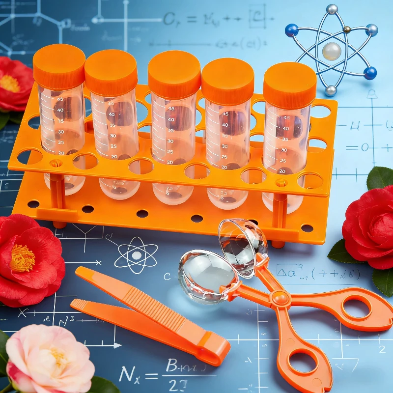 14-Piece Science Experiment Kit (Includes Test Tubes and Tweezers) DIY Experiment Kit