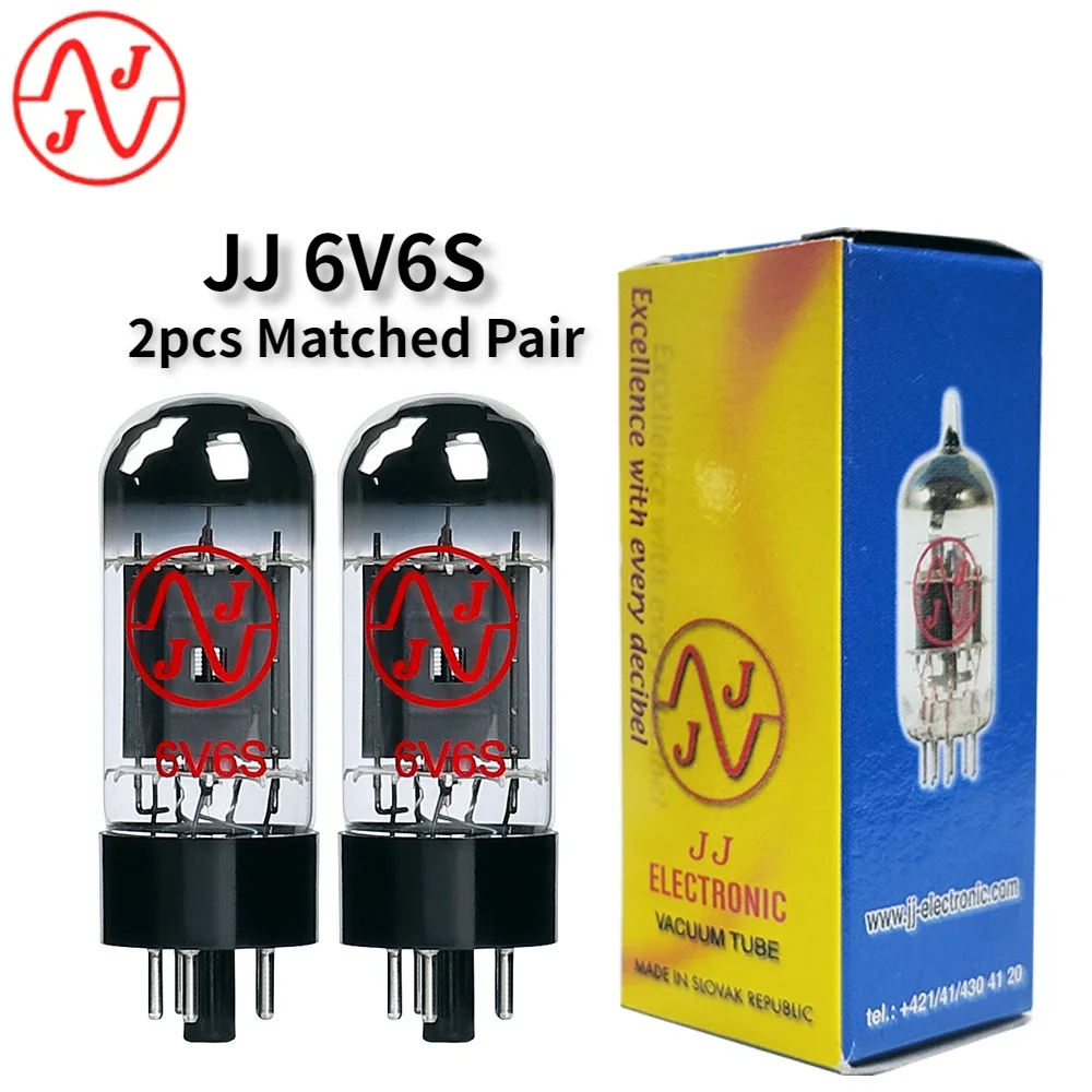 JJ 6V6S Vacuum Tube Replacement All Brands 6V6 6V6GT 6P3P 6F6 6N6C Power Tube Factory Test and Matching Amplifier