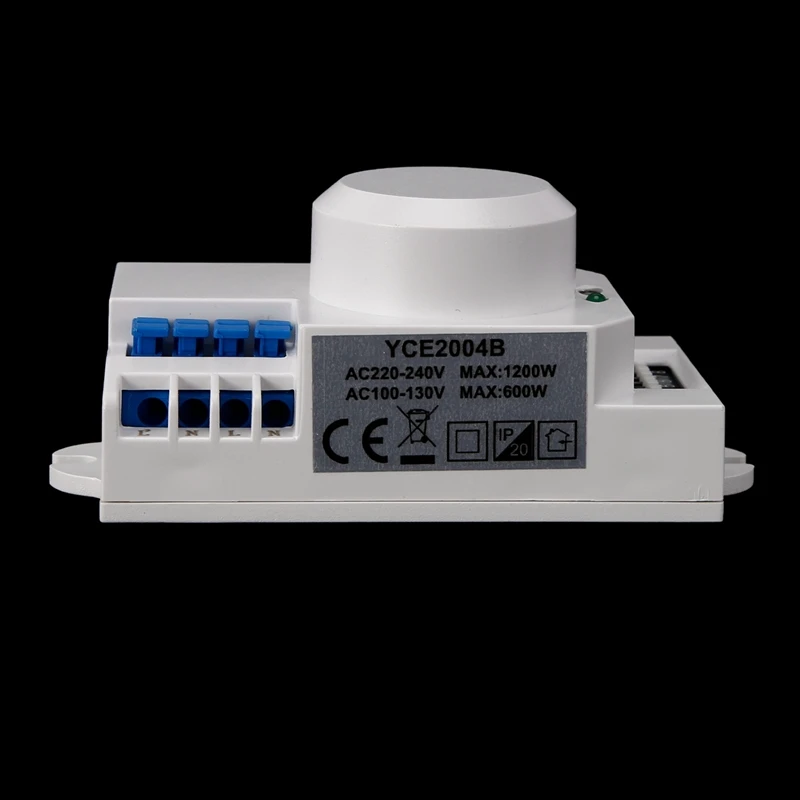 220V 360-Grad-Mikrowellensensor Lichtsc halter Induktion mikrowellen bewegungs sensor Schalter Vibrations sensor