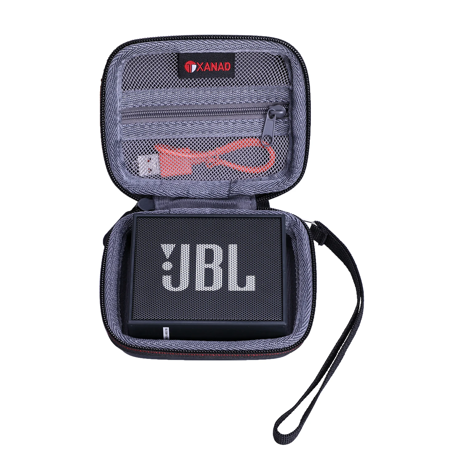 XANAD EVA Hard Case for JBL GO & JBL GO 2 Portable Wireless Bluetooth Speaker Protective Carrying Storage Bag(only case!!!)