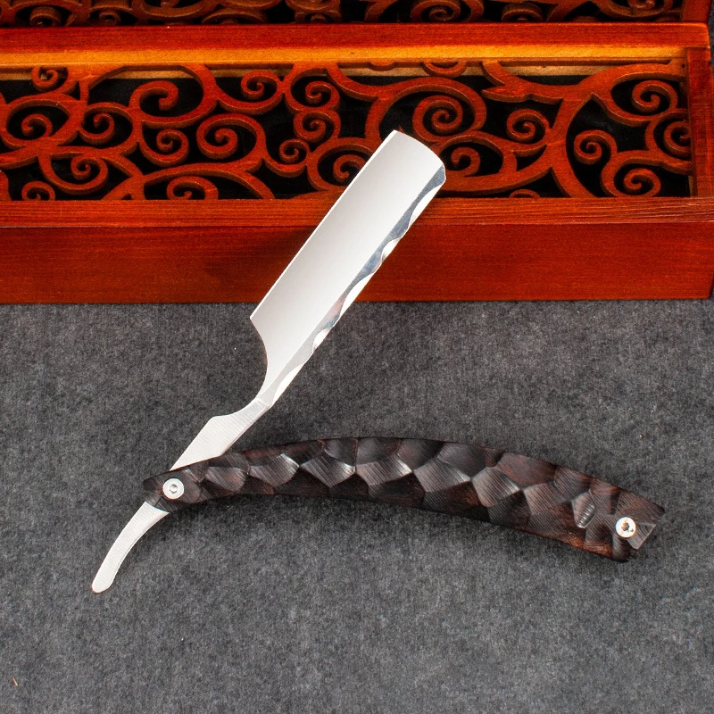 Cięcie gardła prosta maszynka do golenia profesjonalna maszynka do golenia najwyższej jakości pojedyncze ostrze prosta maszynka do golenia brody