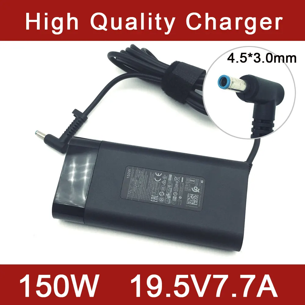 الأصلي الجديد 19.5 فولت 7.7A 150 واط لـ HP TPN-CA11 917677 -001 917649 -850 شاحن محول طاقة تيار متردد