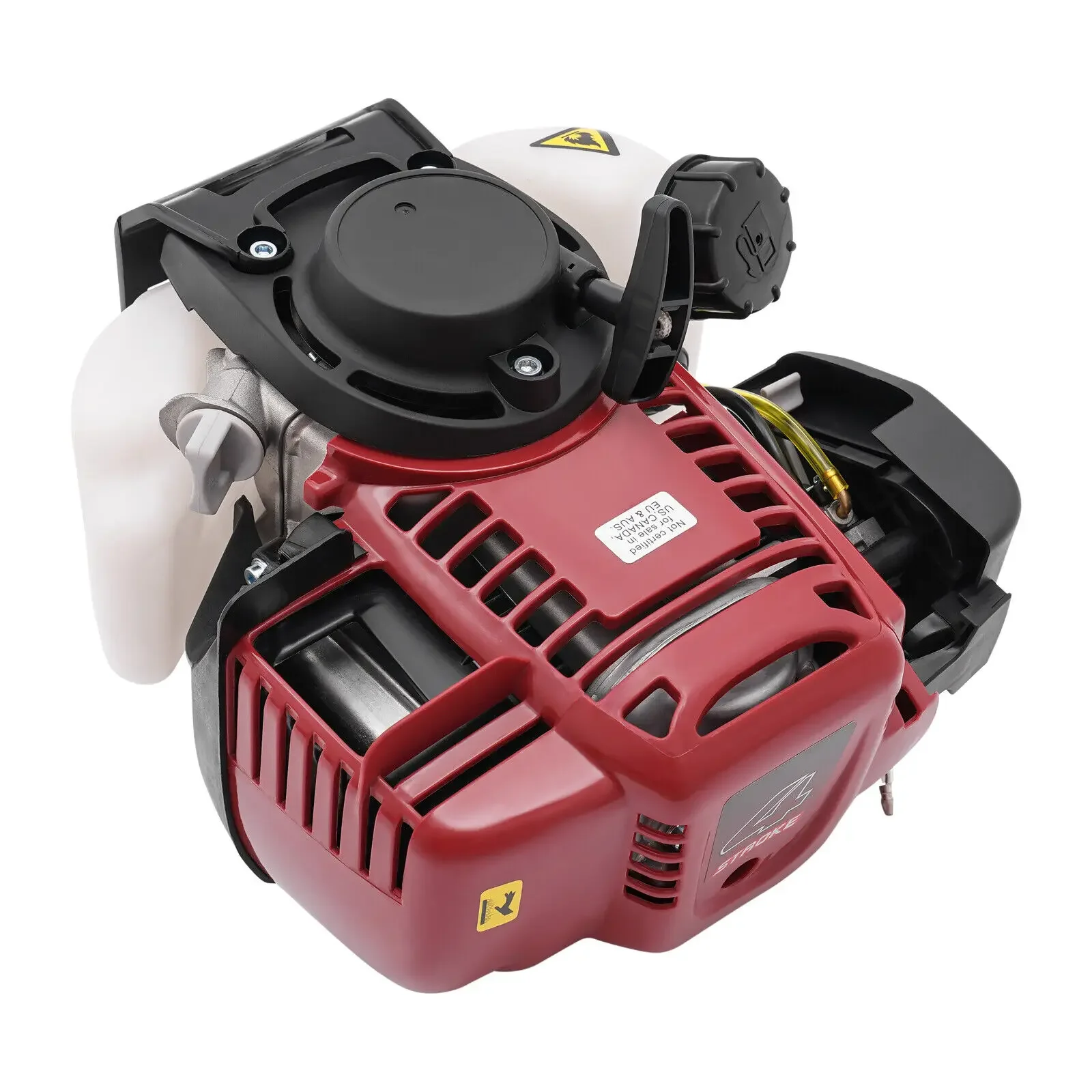 محرك جزازة العشب ذو الأسطوانة الواحدة ذات 4 أشواط - محرك بنزين مع نظام تشغيل السحب اليدوي