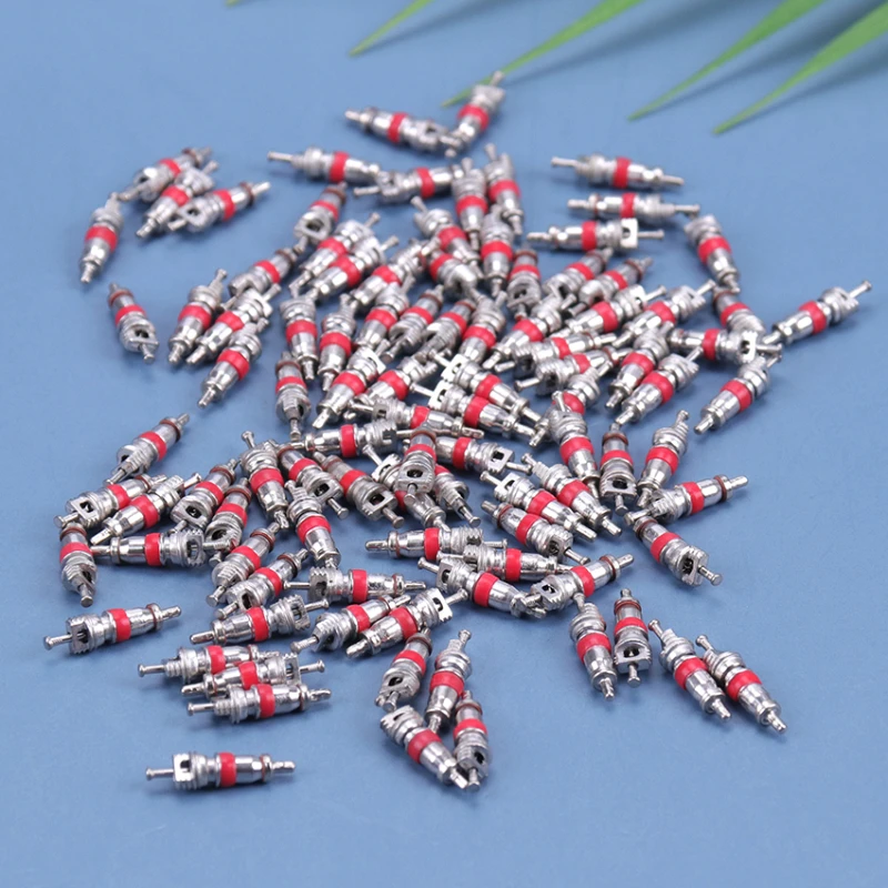 20pcs Car Truck Alloy Tire Tyre Valve Stem Core Part Replacement Tyre Zinc Alloy Valve Stem Core Part Car Accessories