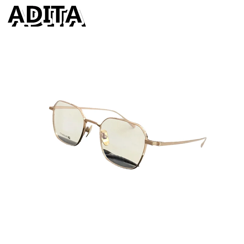 ADITA LSA-809 Top High Quality Sunglasses for Men Titanium Style Fashion Design Sunglasses for Womens  with box