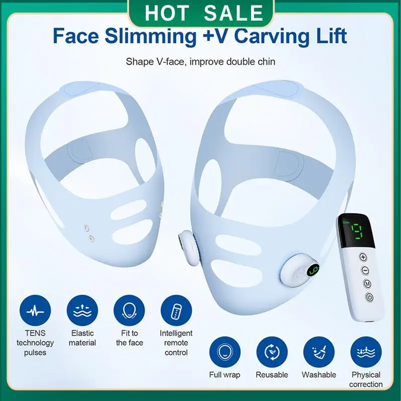 Correa adelgazante para mejillas y barbilla, entrega en 24 horas, eliminación de doble barbilla, cinturón de elevación de línea en V, dispositivo de cara en V con reducción de barbilla doble