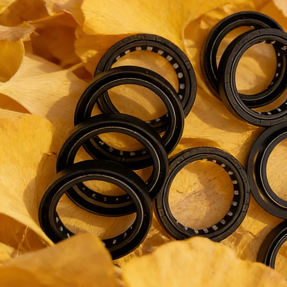 

2pc/4pc Motorcycle Front Fork Damper Oil Seal Dust Cover For Kawasaki KLR650 KL650 41mm KLR KL 650 2008-2015 ER6N ER 6N ER-6N 07