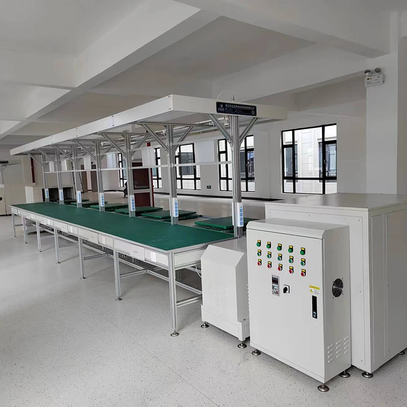 Manufacturer Antistatic Electronic Work Table Production Line Aluminum Workbench Customization Workbench For Assembly Line