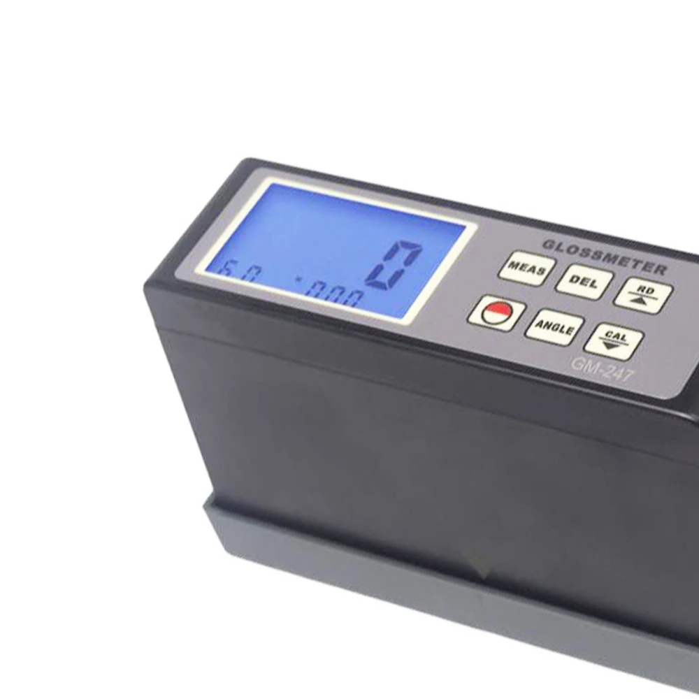 GM-247 Gloss Meter 20°45°75° Digital Display Gloss Detector 0.1GU~200GU Marble Tile paper Film Surface Brightness Tester