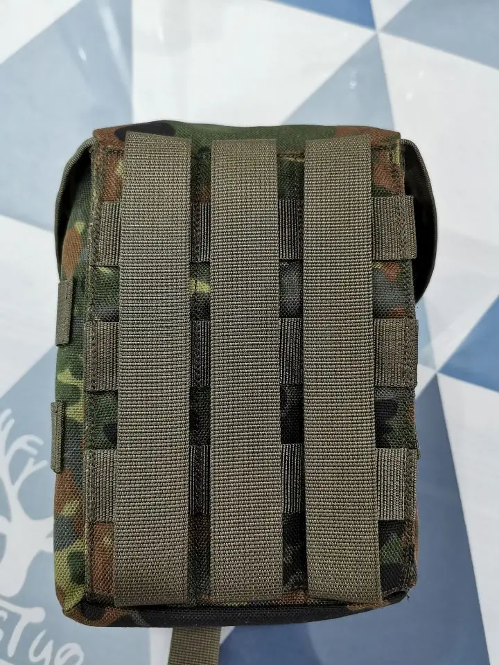 Bolsa táctica plegable Flecktarn - camuflaje alemán - imagen 2