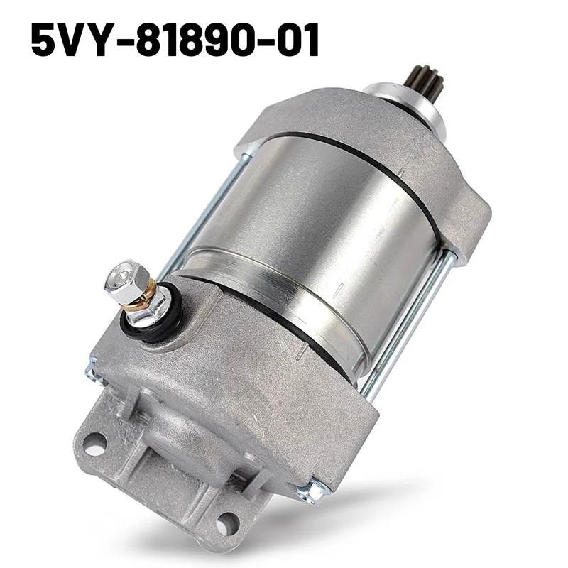 

5VY-81890-01 Starter Motor Motorcycle Starter Motor Metal Starter Motor For Yamaha YZF R1 R1S YZF-R1S YZF-R1